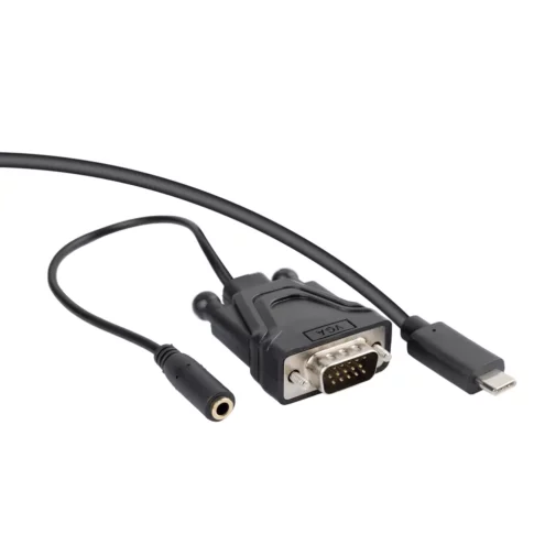 Adaptador Cable USB C a VGA con Audio OTN91186
