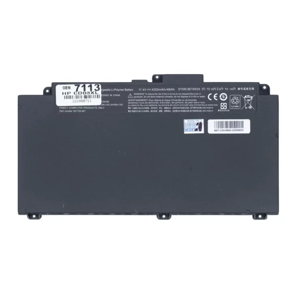 Batería Para Portátil HP 640 G4 650 G4 CD03XL