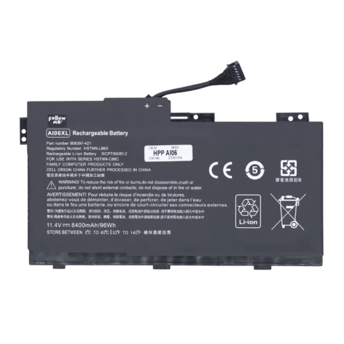 Batería Para Portátil HP ZBook 17 G3 AI06XL