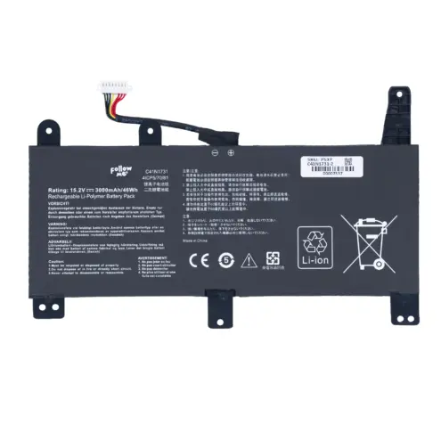 Batería para Portátil Asus Rog Strix Scar LL GL504 GM GW GL704 C41N1731