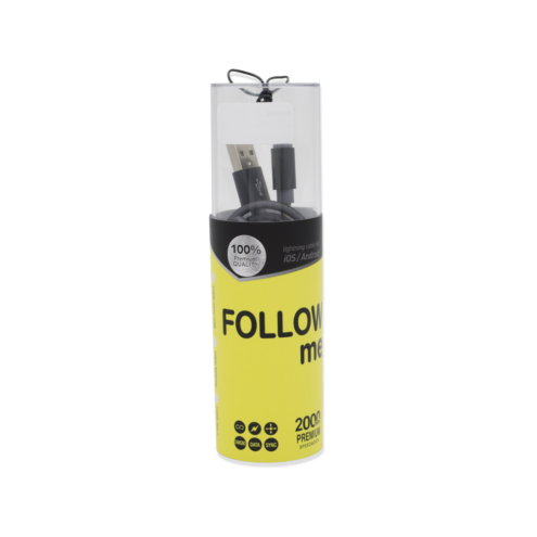 Cable Follow Me USB a Lightning 2 mts cordon