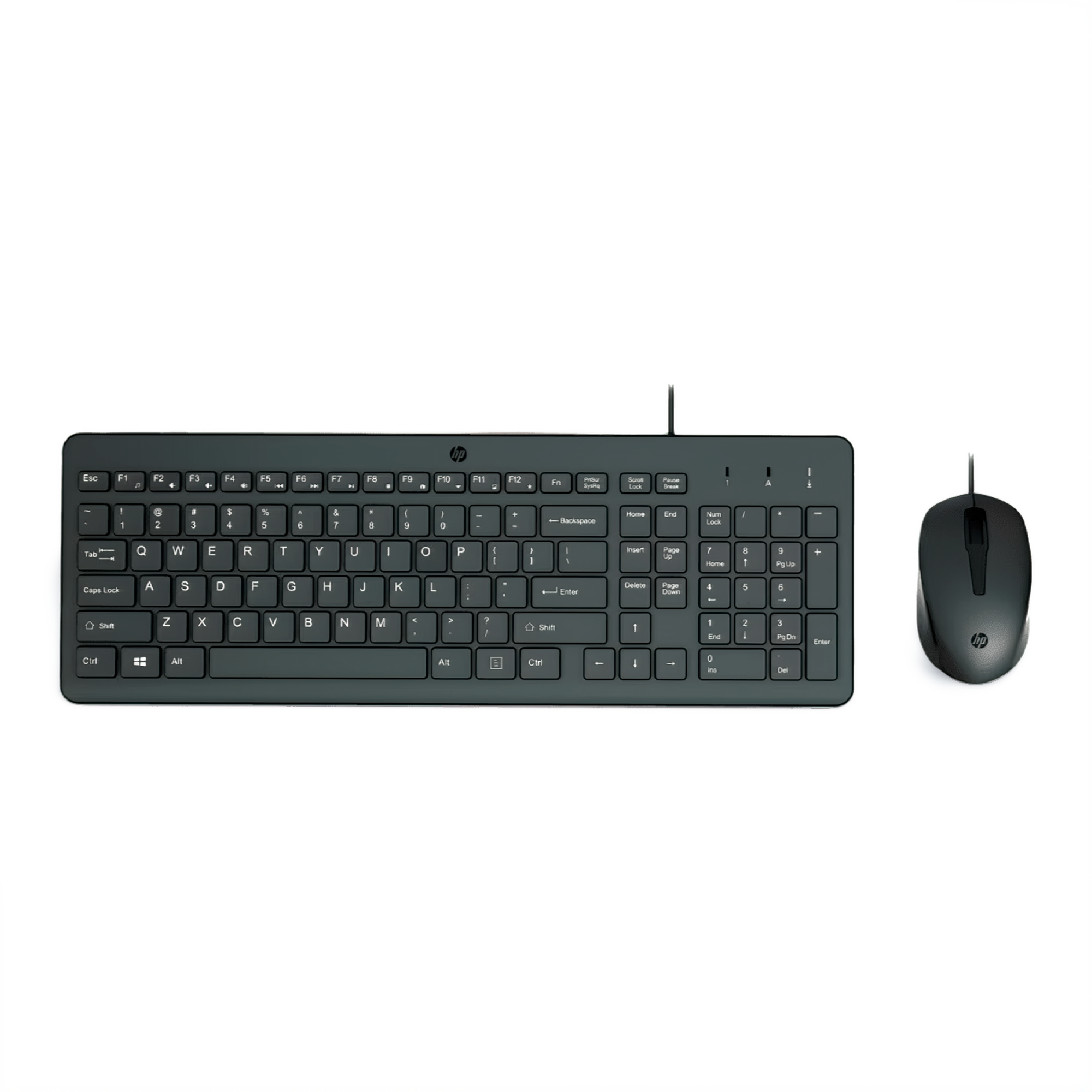 Combo Teclado y Mouse Alámbrico 150 HP