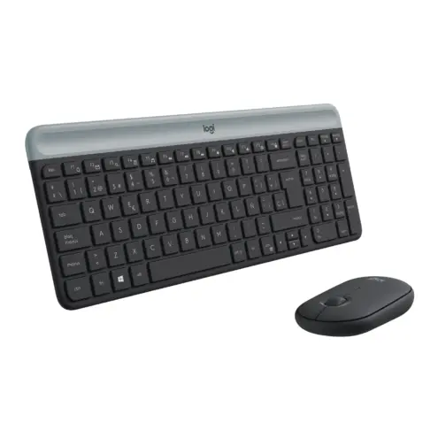 Combo Teclado + Mouse Inalámbrico MK470 Negro Logitech