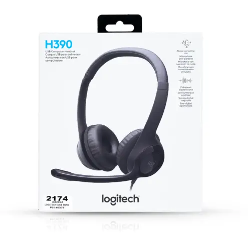 Diadema USB H390 Logitech
