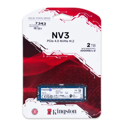 Disco Estado Solido PCIe Nvme M.2 2TB SNV3S Kingston