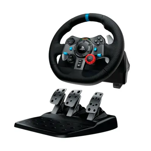 Simulador Timón de Carreras y Pedales G29 Logitech