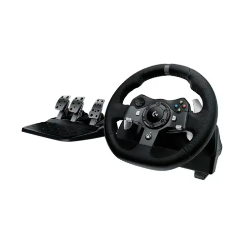 Simulador Timón de Carreras y Pedales G920 Logitech