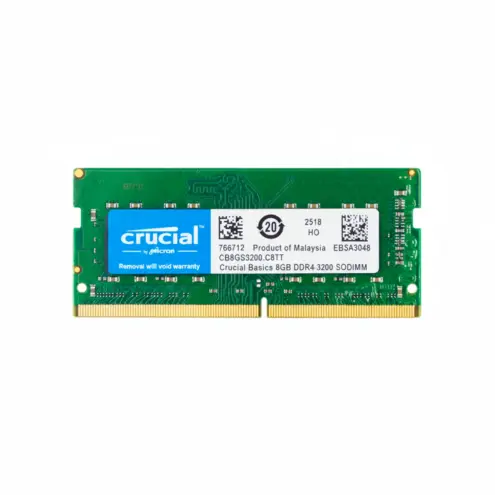 Memoria DDR4 8Gb para Portátil Crucial 3200