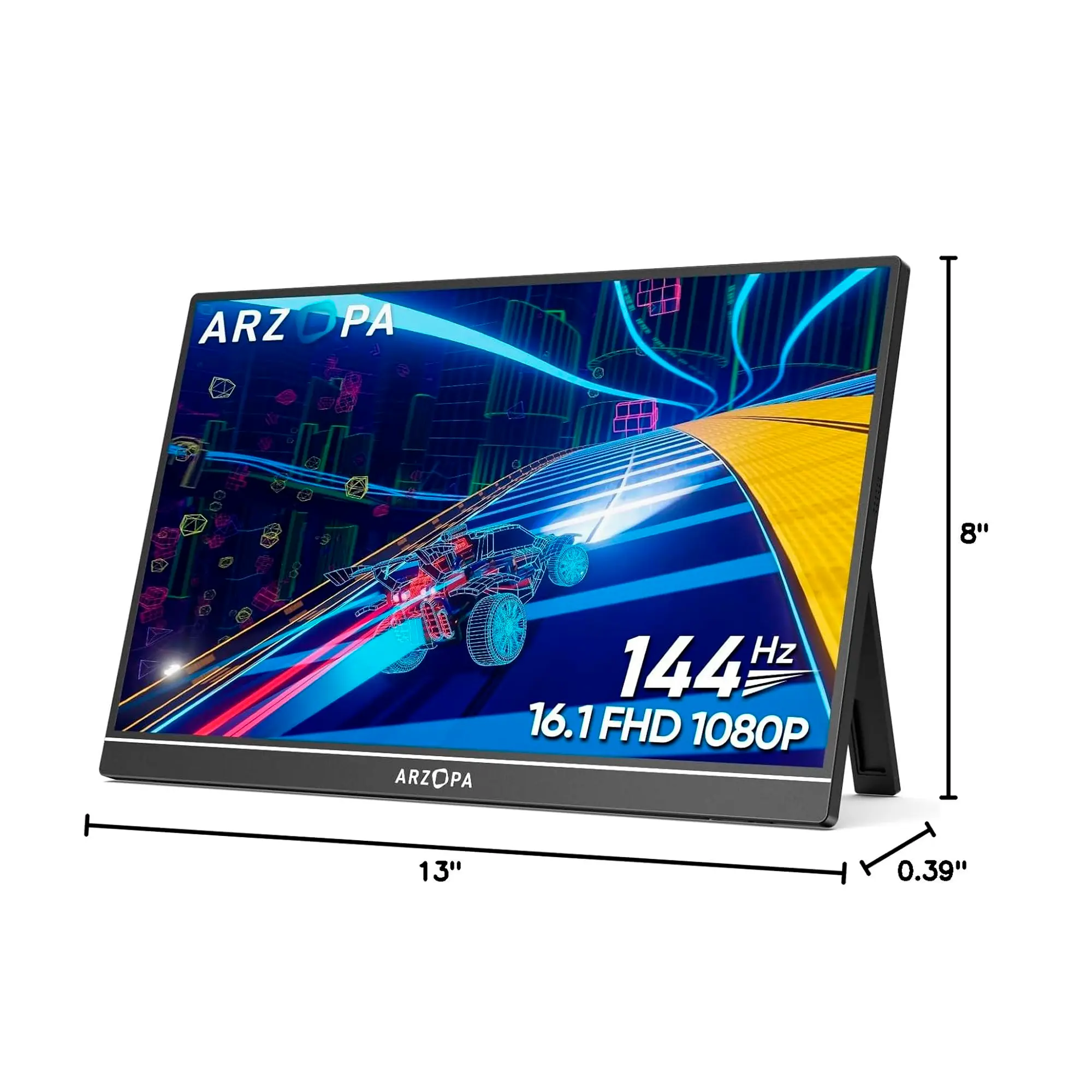 ARZOPA 16.1インチ モバイルモニター Z1FC (144Hz 1ms) モバイル