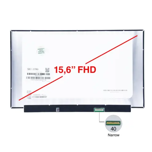 Pantalla para Portátil 15.6" Slim IPS 40 Pines Narrow FHD 360Hz NE156FHM-NZ3 V8.0
