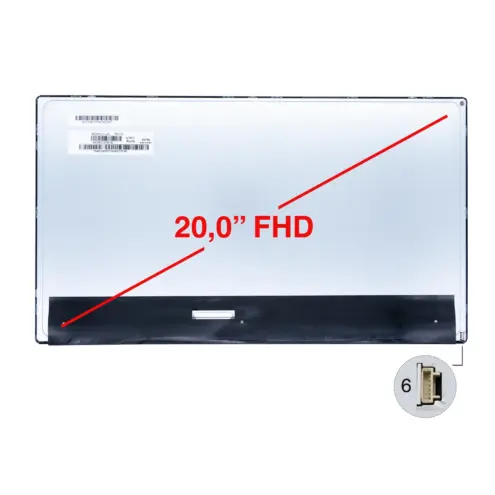 Pantalla para Todo en Uno 20.0" Led 6 Pines M200HJJ-L20