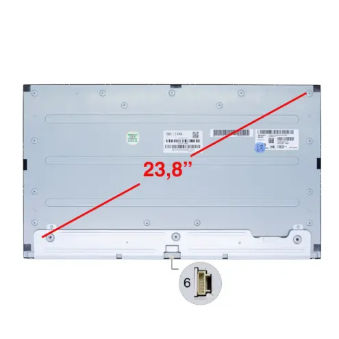 Pantalla para Todo en Uno 23.8" IPS 6 Pines LM238WF2-SSP2