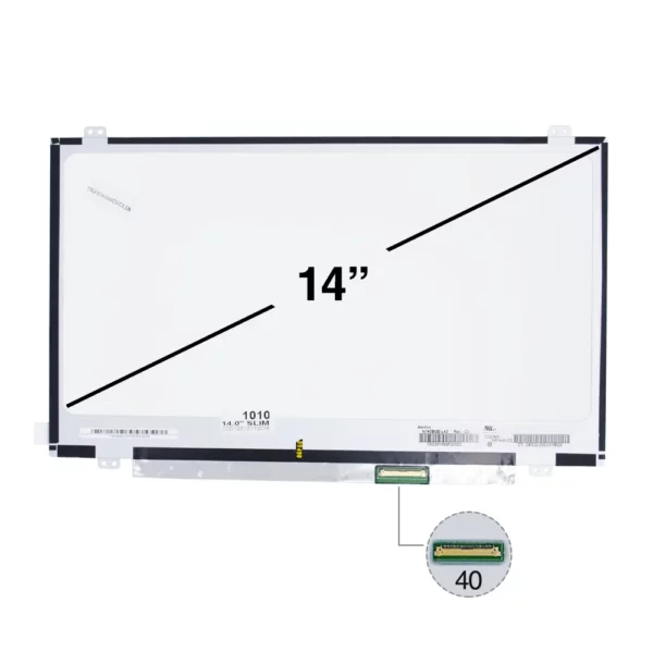 Pantalla para Portátil 14.0" Slim 40 Pin NT140WHM-N47