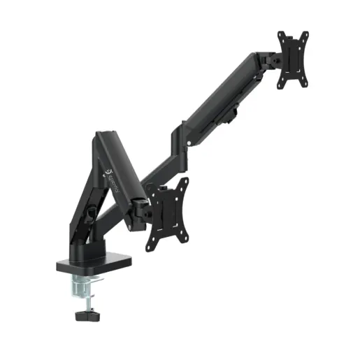 Soporte para Monitor Dual Resorte de Gas 17" a 32"