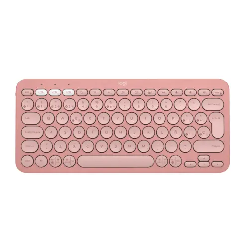 Teclado Bluetooth K380s Rosado Logitech