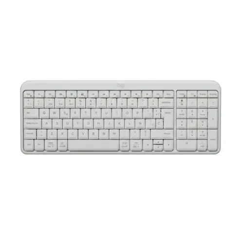 Teclado Inalámbrico K250 Bluetooth Blanco Logitech
