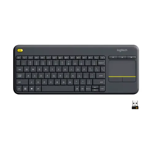 Teclado Inalámbrico K400 Plus Negro Logitech
