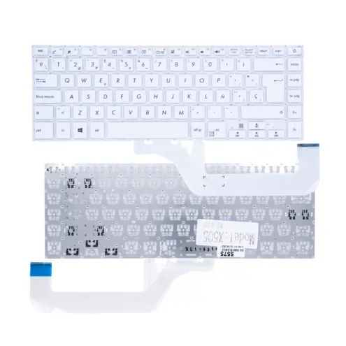 Teclado para Portátil Asus X505 Blanco