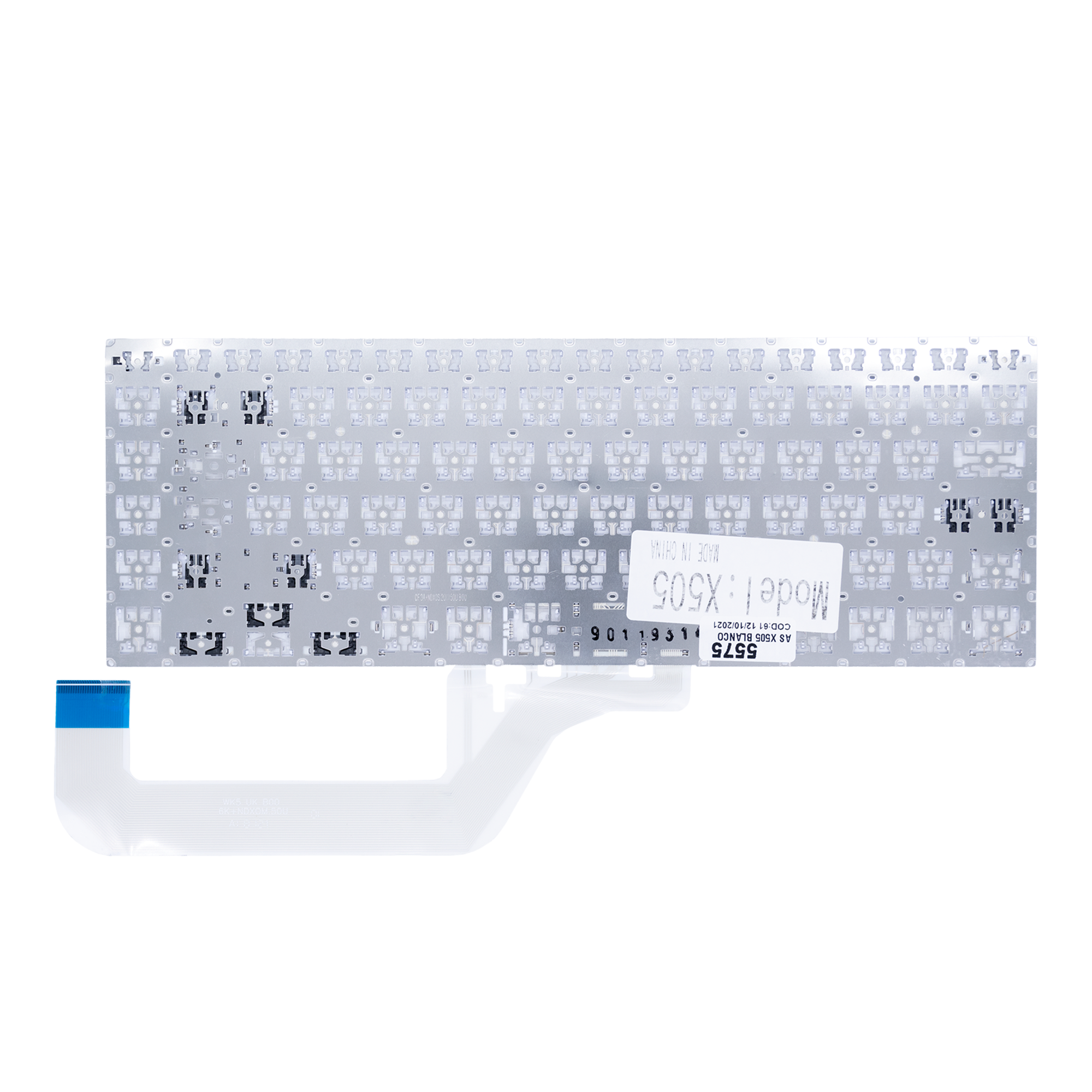Teclado para Portátil Asus X505 Blanco