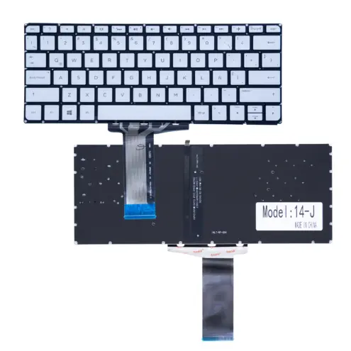 Teclado para Portátil HP 14-J Silver