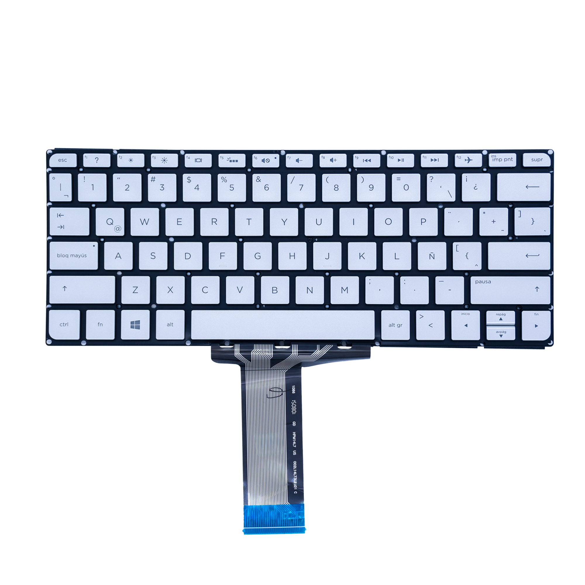 Teclado para Portátil HP 14-J Silver