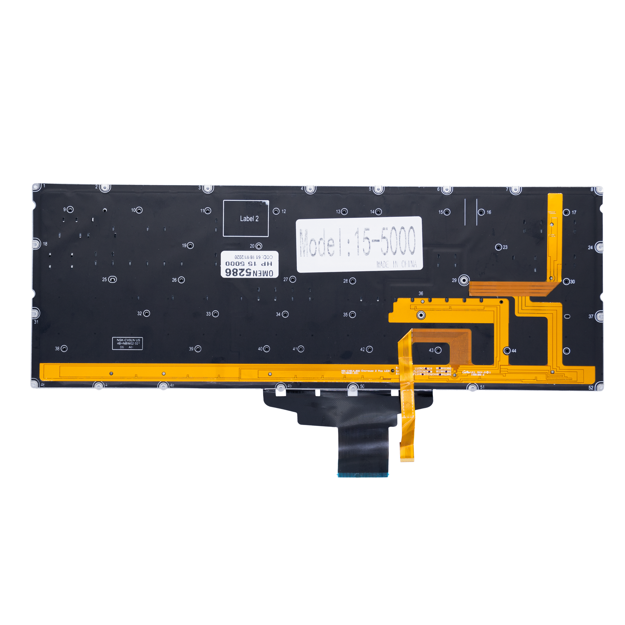 Teclado para Portátil HP 15 5000 5100