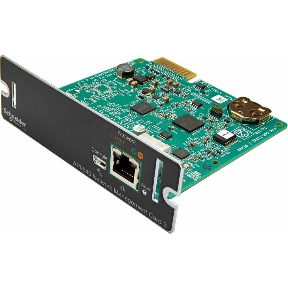 APC Network Management Card 3 AP9640 Gigabit Ethernet - Administración remota inteligente para tu UPS