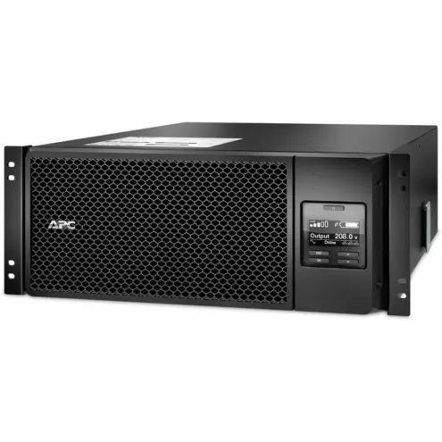 APC Smart-UPS SRT 6000VA RM 208V 4U Rack Negro - Protección ininterrumpida para infraestructura crítica