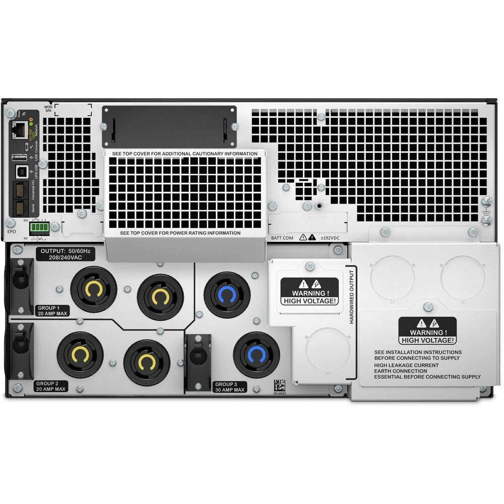 APC Smart-UPS SRT10KRMXLT 10kVA 10kW Rack 6U Negro - Protección ininterrumpida para infraestructura crítica de TI
