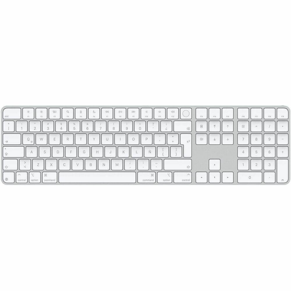 Apple Magic Keyboard con Touch ID y Teclado Numérico - Blanco