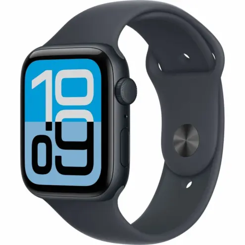 Apple Watch SE 3 GPS 44mm Aluminio Medianoche - Monitoreo Salud Avanzado