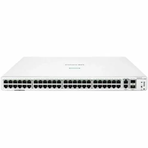 Aruba Instant On 1960 Switch 48 Puertos Gigabit + 2 SFP+ 10G Apilable