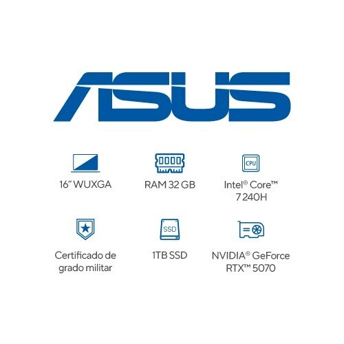 Asus V3607VP 14" Intel Core Ultra 7 240H 16GB RAM 1TB SSD Sin SO - La notebook profesional que se adapta a tu flujo de trabajo