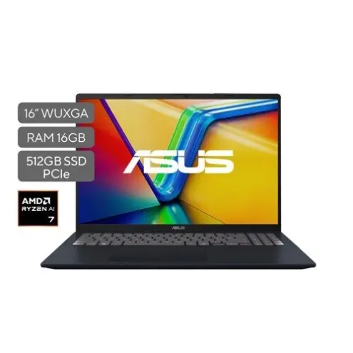 ASUS Vivobook 16 AMD Ryzen 7 350 IA 16GB RAM 512GB SSD Windows 11