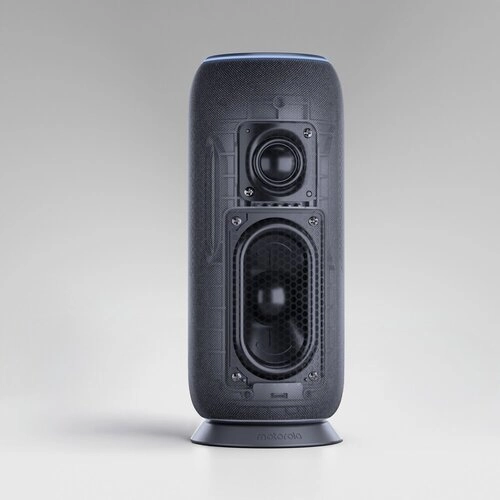 Motorola Moto Sound Flow PANTONE Carbon Negro PG38C07844 - Sonido envolvente con estilo profesional