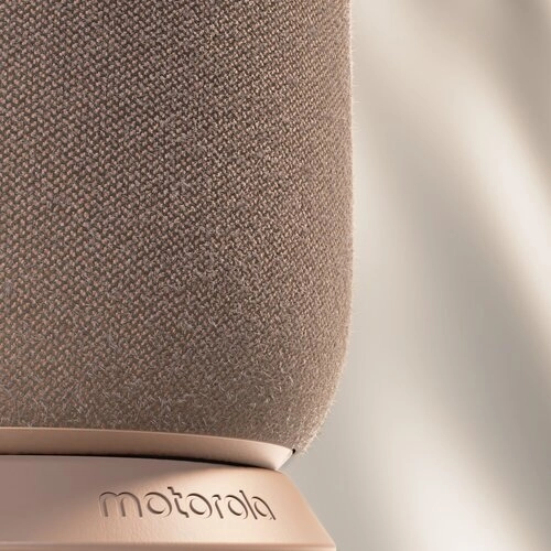 Motorola Moto Sound Flow PG38C07851 Warm Taupe - Audífonos inalámbricos con sonido envolvente y estilo PANTONE