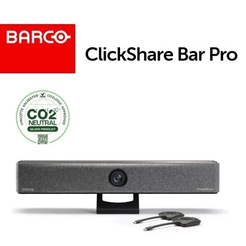 Barco ClickShare CB-Pro 2 Botones - Videoconferencia Inalámbrica Profesional