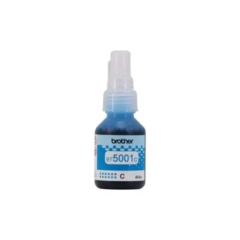 Tinta Brother Original BT5001C Cian - Botella Ultra Rendimiento para DCP-T300/T500W/T800W