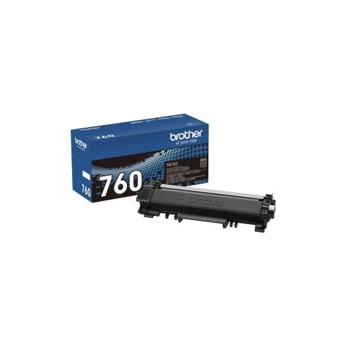 Brother TN760 Tóner Original Negro Alto Rendimiento - 3,000 páginas de impresión profesional