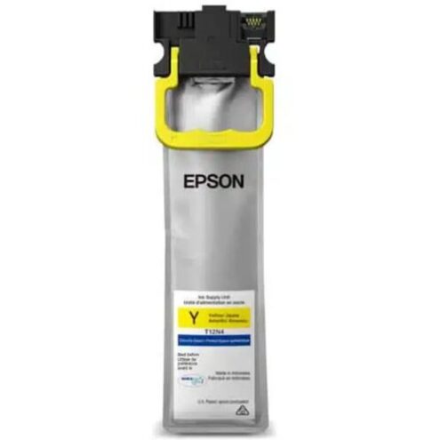 Epson DURABrite Ultra T12N400 Cartucho de Tinta Amarillo - Impresiones profesionales resistentes al agua