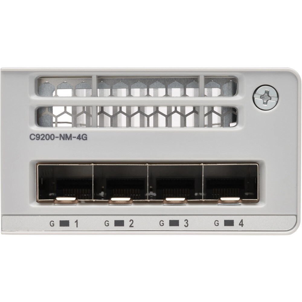 Cisco Catalyst 9200 Módulo de Red 4 Puertos Gigabit SFP - Expansión Profesional