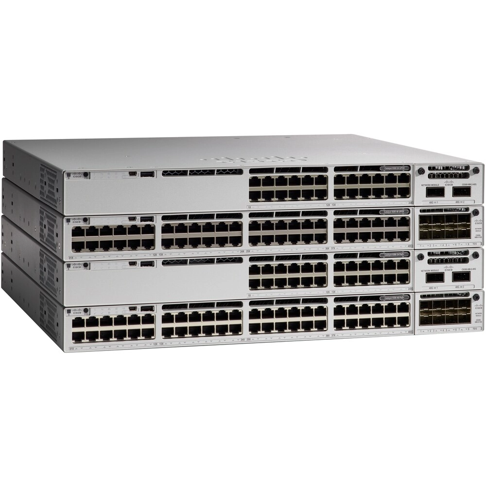 Cisco Catalyst 9300 C9300-24UX-A Switch 24 Puertos mGig PoE+ Apilable - Infraestructura empresarial lista para el trabajo híbrido