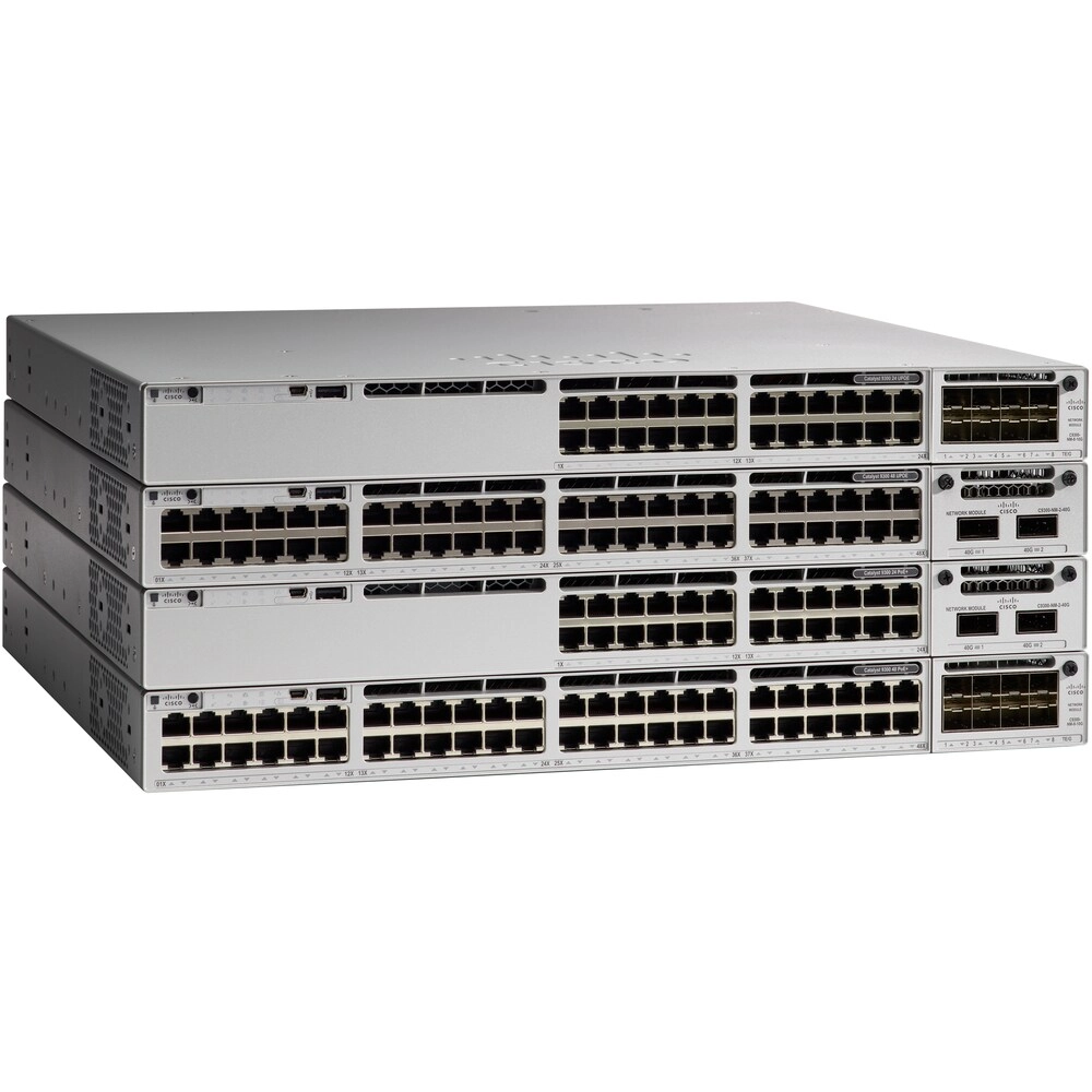 Cisco Catalyst 9300 C9300-24UX-A Switch 24 Puertos mGig PoE+ Apilable - Infraestructura empresarial lista para el trabajo híbrido
