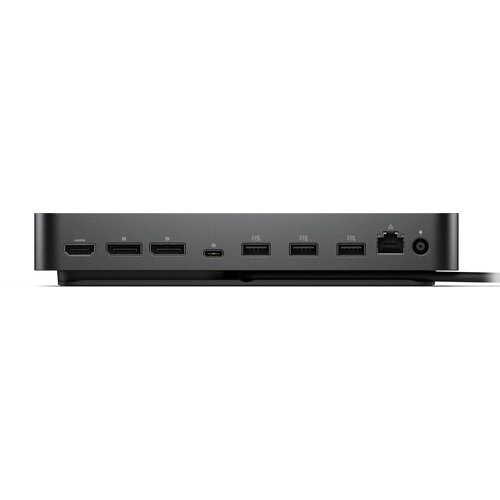 Dell Pro Dock WD25 130W USB-C 4 Pantallas Negro - Tu escritorio profesional sin límites