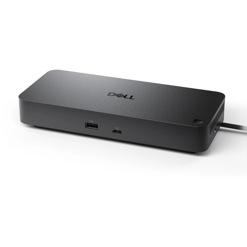 Dell Pro Dock WD25 130W USB-C 4 Pantallas Negro - Tu escritorio profesional sin límites