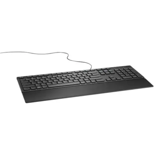 Teclado Dell KB216 USB Multimedia con Teclas Silenciosas para Trabajo y Home Office