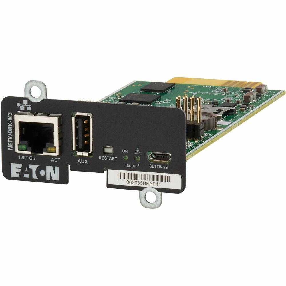 Eaton NETWORK-M3 Tarjeta Gigabit Ethernet con Ciberseguridad para UPS