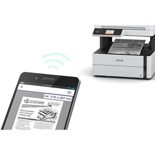 Epson EcoTank ET-M3170 Multifunción Monocromática WiFi con Tanque de Tinta para 11.000 páginas