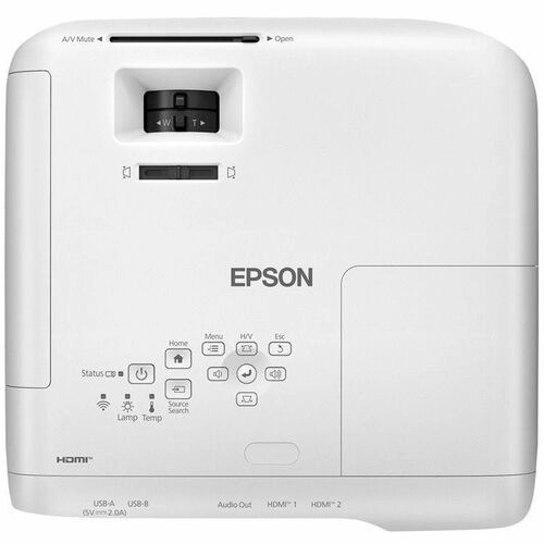 Epson PowerLite FH54+ Full HD 4100 Lúmenes 3LCD Blanco - Proyecta hasta 304" en aulas y oficinas híbridas