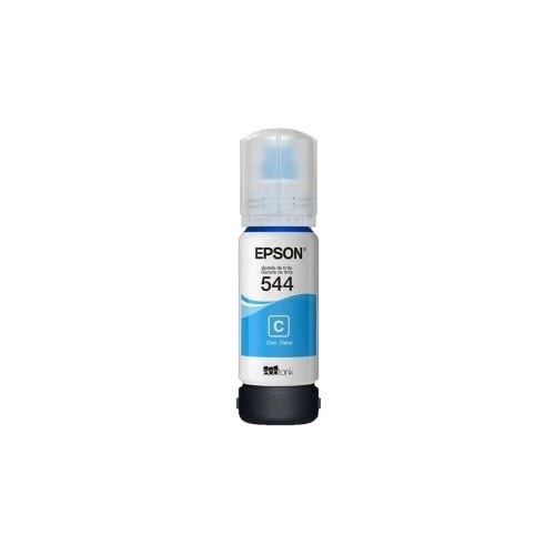 Tinta Original Epson T544220-AL Cian EcoTank - Rendimiento 75,000 páginas Garantizado